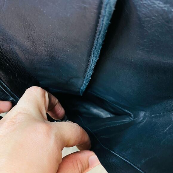 Prada Lug-Sole Tall Leather Combat Boots Size 7 (37.5) - Picture 15 of 15